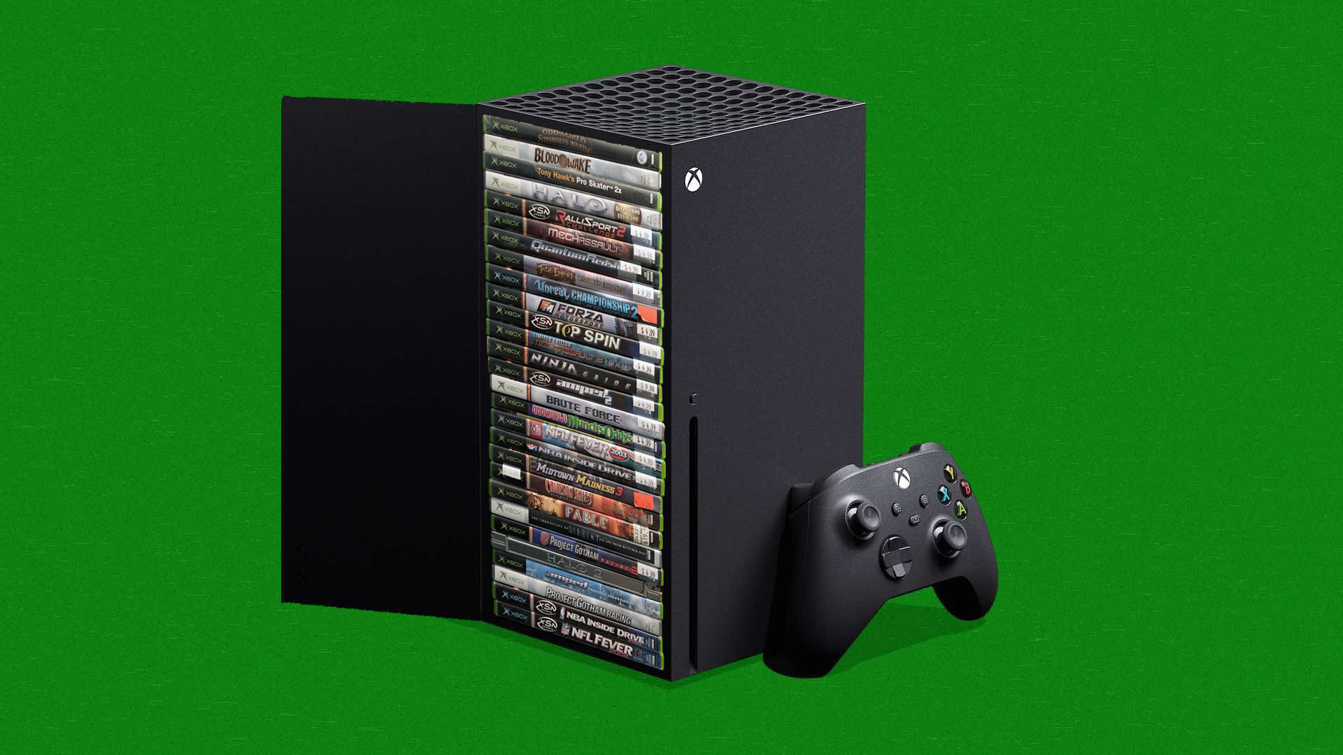 Physical Copies of Every Xbox Game Ever Included Inside Each Xbox Series X